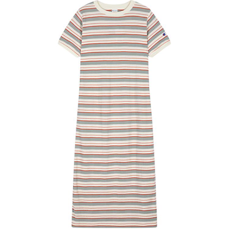 

Короткое платье с короткими рукавами Japan Version Women's Champion, светлый хаки