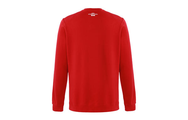 Толстовка Men's Nike Logo Casual Sports Round Neck Pullover Red, мультиколор — фото 2