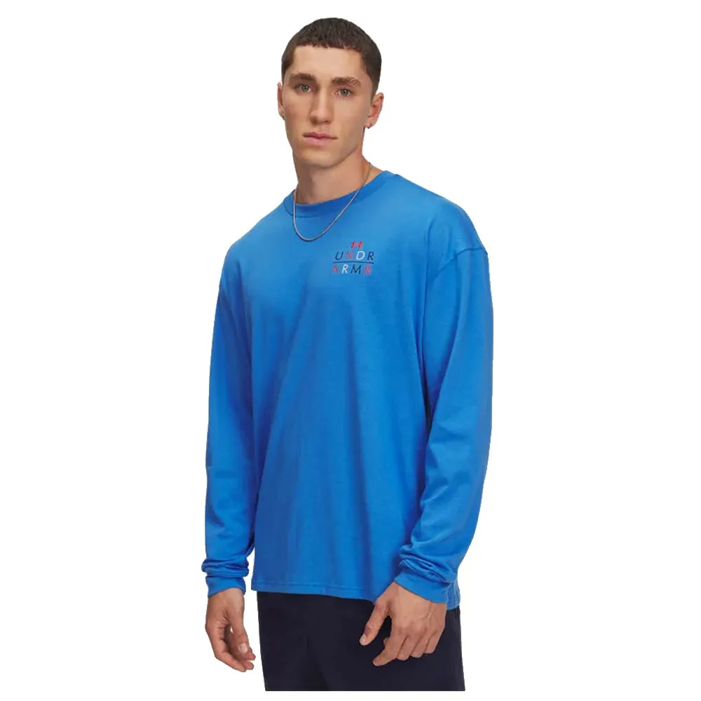 

Лонгслив Under Armour HWT Modern Sport, синий