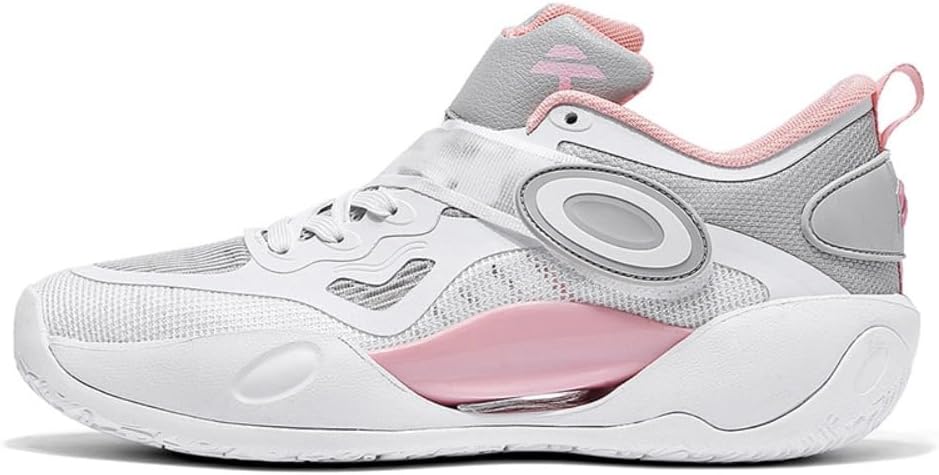 

Мужские баскетбольные кроссовки Rongfenghuang 2025, спортивная обувь для бега и активного отдыха, дышащие, модные, розовый