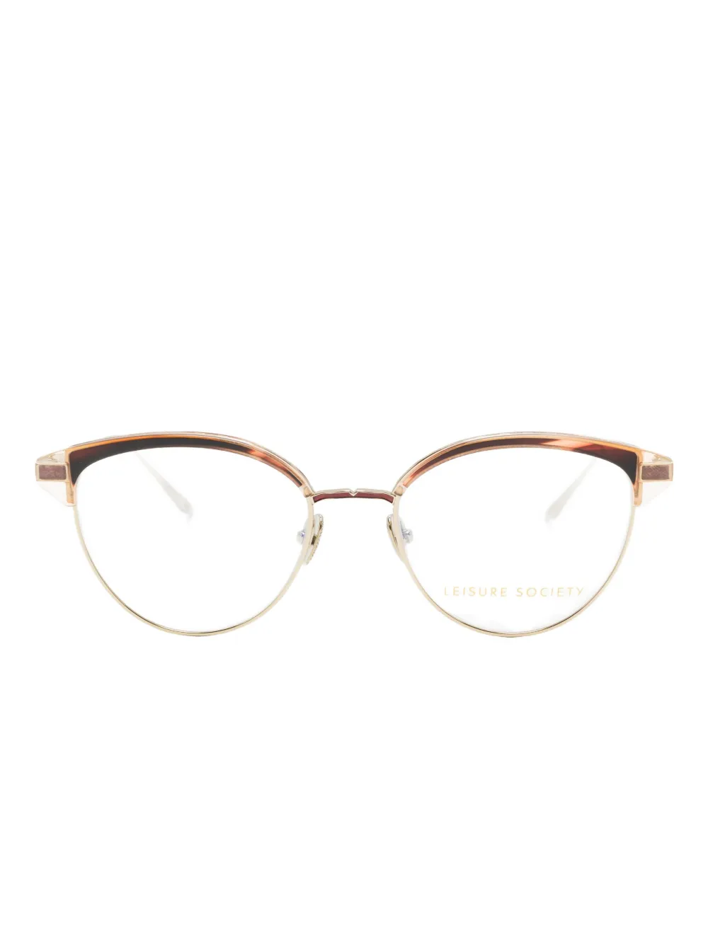 

Очки в стиле «кошачий глаз» Lassen Leisure Society, коричневый