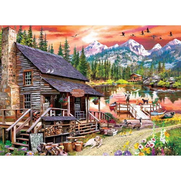 Галерея шедевров - пазл из 1000 деталей "Побег дедушки" Masterpieces Puzzles, multicolor — фото 2