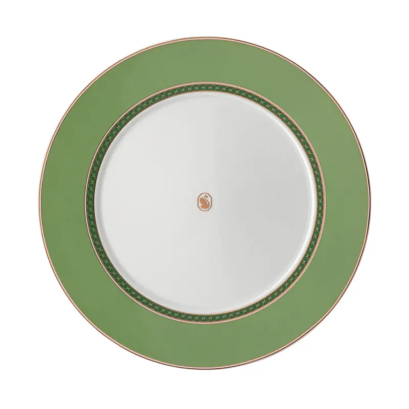 

Тарелка Swarovski x Signum Fern 29 см Rosenthal, белый/золотой/зеленый