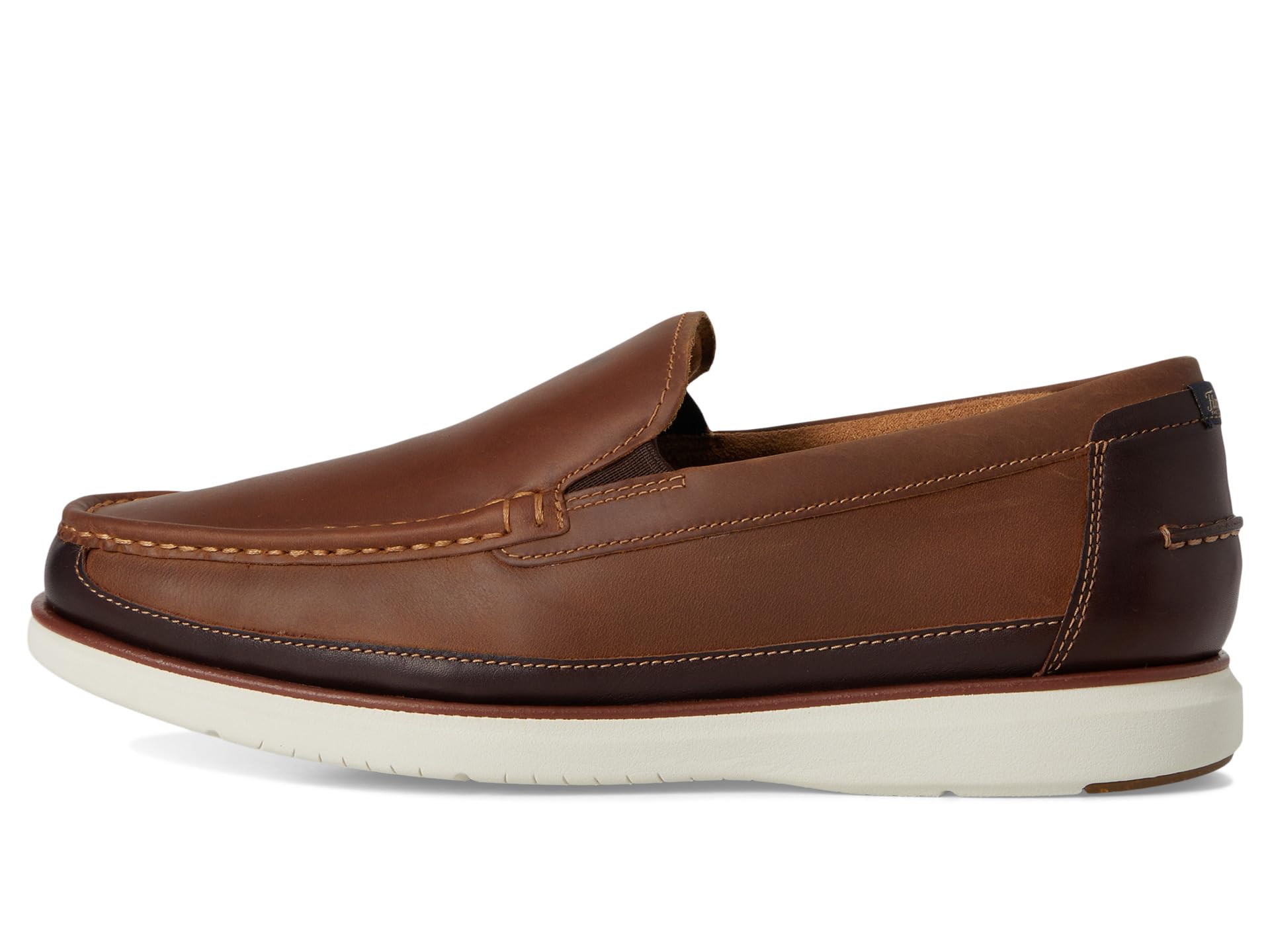 Лоферы Florsheim Tropics Moc Toe Venetian Slip-On, цвет Brown Crazy Horse — фото 4