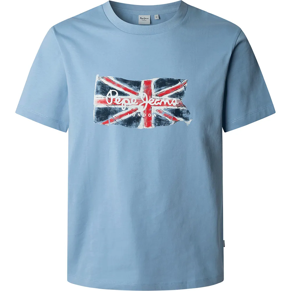 

Футболка с коротким рукавом Pepe Jeans Clag, синий