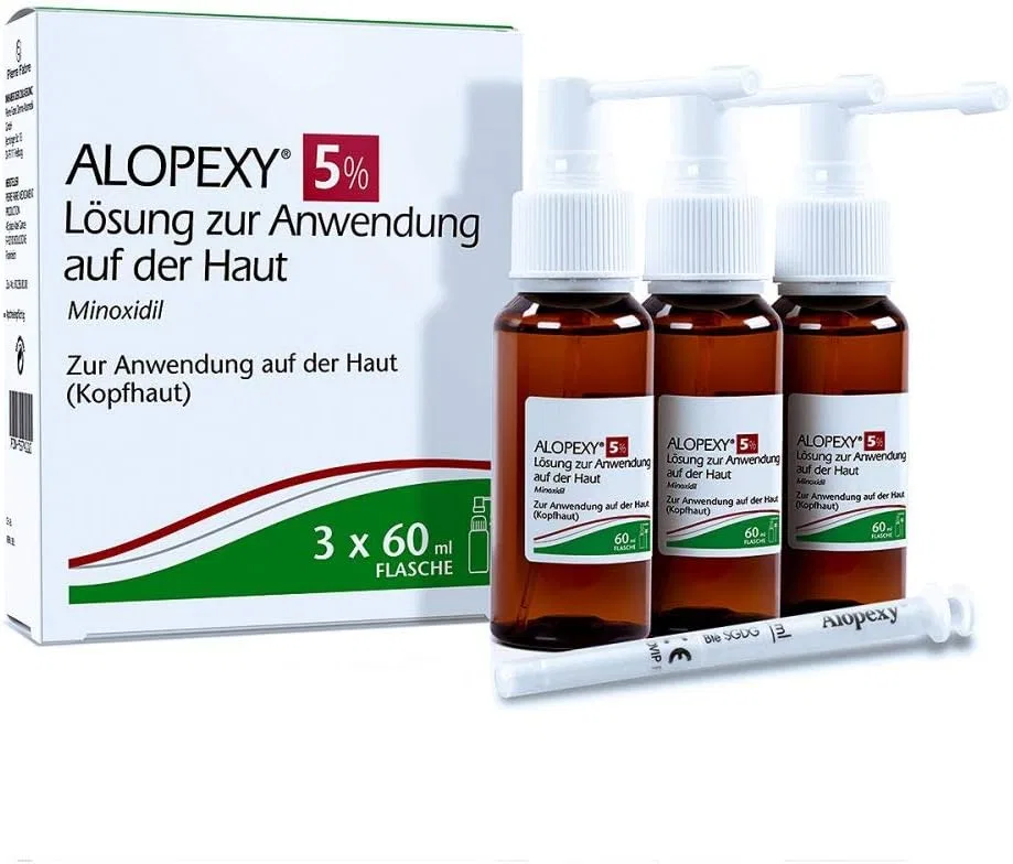 Раствор для наружного применения от выпадения волос ‎Alopexy