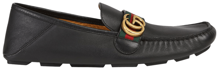 

Кроссовки Gucci Noel Driver Loafer 'Black', черный