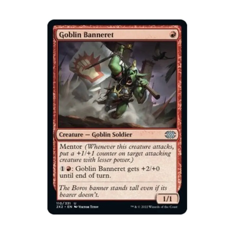 

CCG Гоблин Баннерет (U), MTG - Double Masters 2022