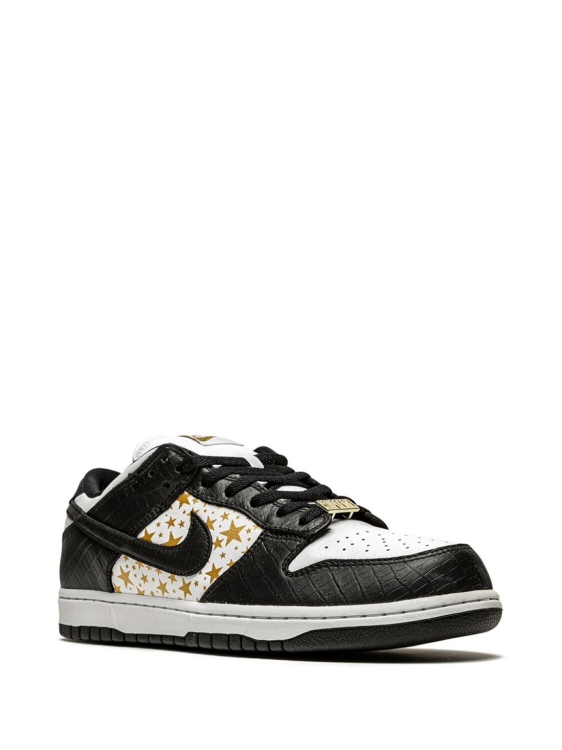 Кроссовки SB Dunk Low Stars Black из коллаборации с Supreme Nike, черный — фото 2