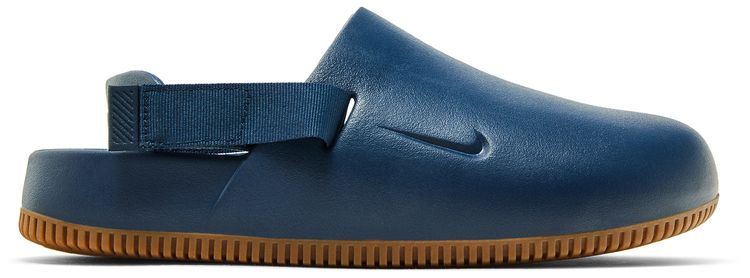 

Кроссовки Nike Calm Mule 'Navy Gum', синий