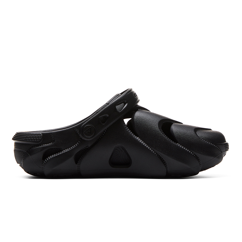 PEAK Тайчи Кунпэн Клоги Мужские Полностью черные, цвет All Black — фото 2