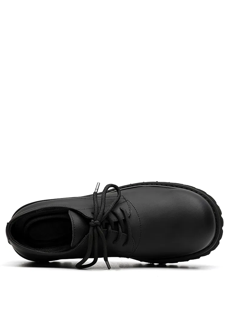 Дерби из искусственной кожи, классические, MC1026 Twenty Eight Shoes, черный — фото 3