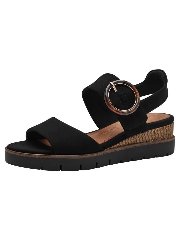 Сандалии на плоской подошве Tamaris Sandalette, цвет black uni