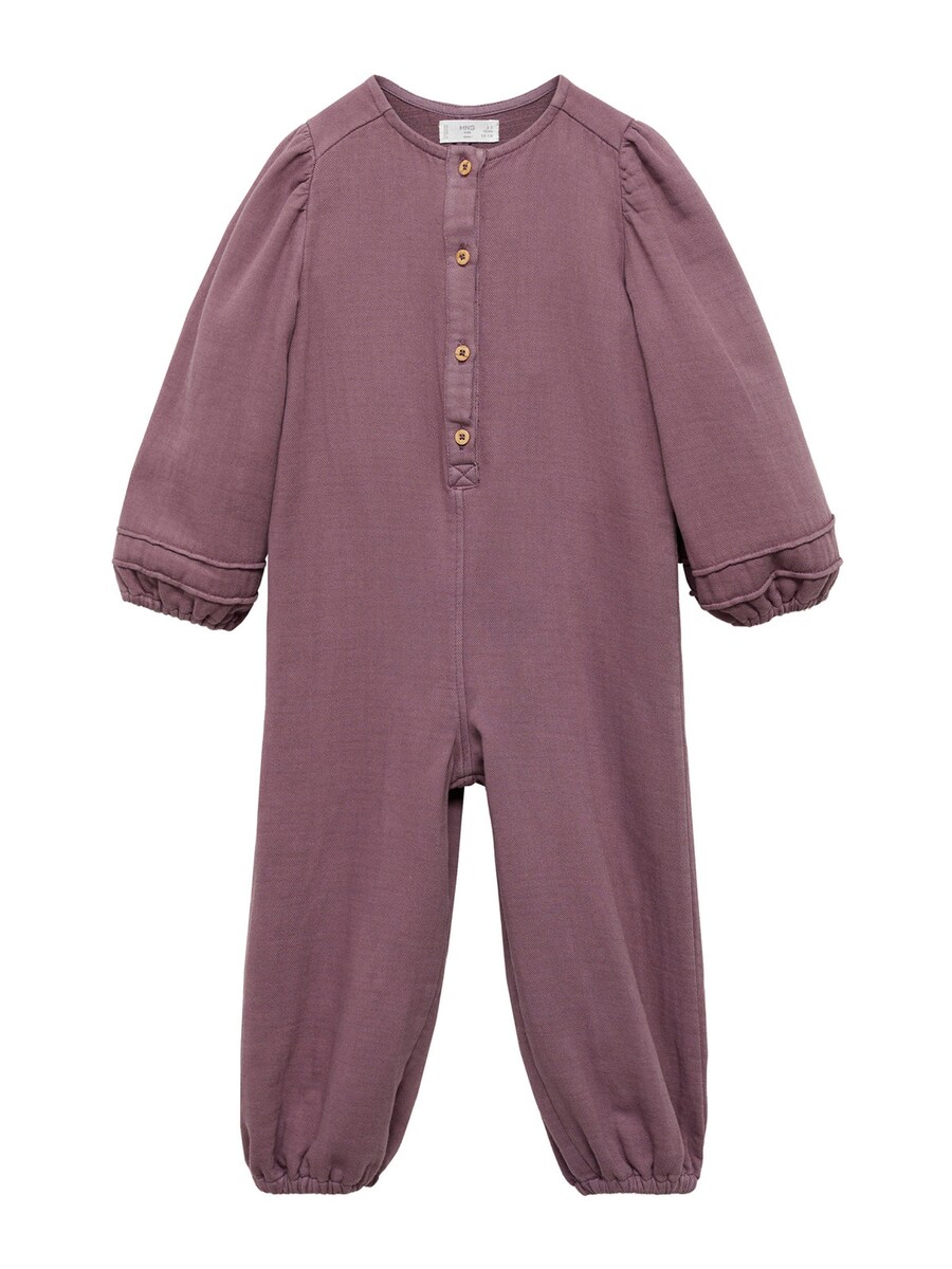 

Комбинезон MANGO KIDS Monkey, цвет Plum