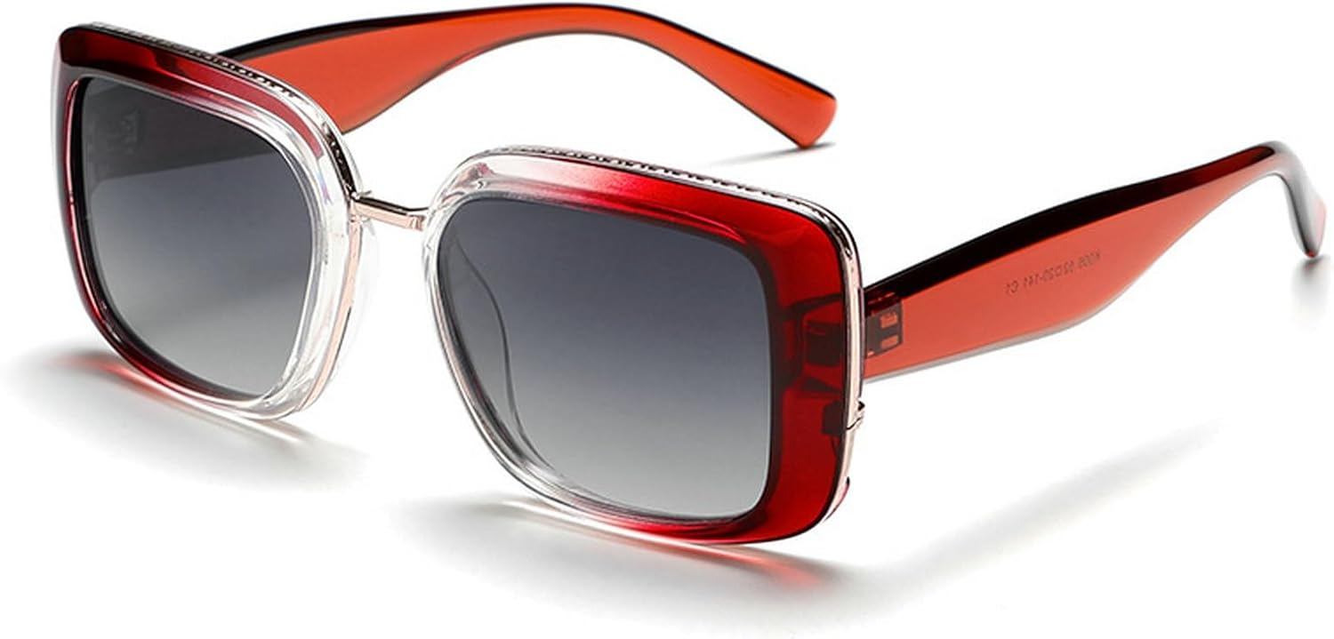 

Квадратные солнцезащитные очки для женщин 2025 года, роскошные модные поляризованные солнцезащитные очки для женщин, очки для вождения, ретро-градиентные очки mincl, C3