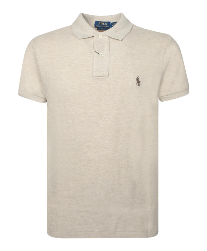 

Элегантная рубашка поло Polo Ralph Lauren, бежевый