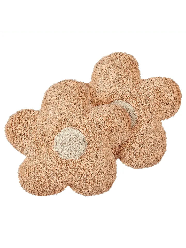 

Декоративная подушка Beliani 2er Set Deko SORREL, цвет rosa/beige/weiß