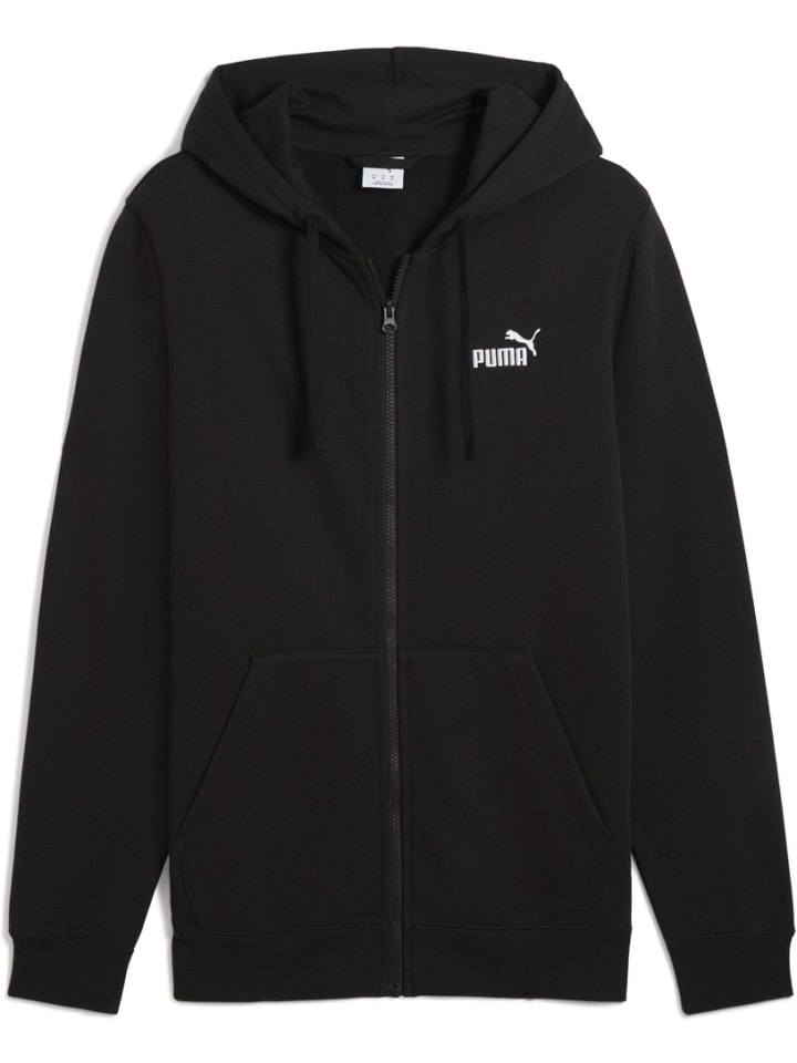 

Puma Куртка "ESS No.1 Logo Full-Zip Hoodie TR" черного цвета