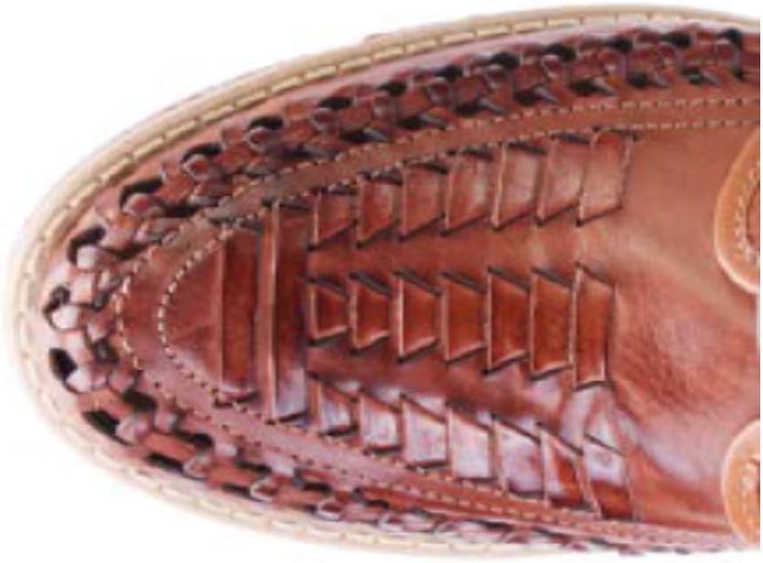Мужские мексиканские кожаные сандалии Huaraches для мужчин, кожа, Sahuayo, Мексика HP1986S Rancho Valencia, initial — фото 2