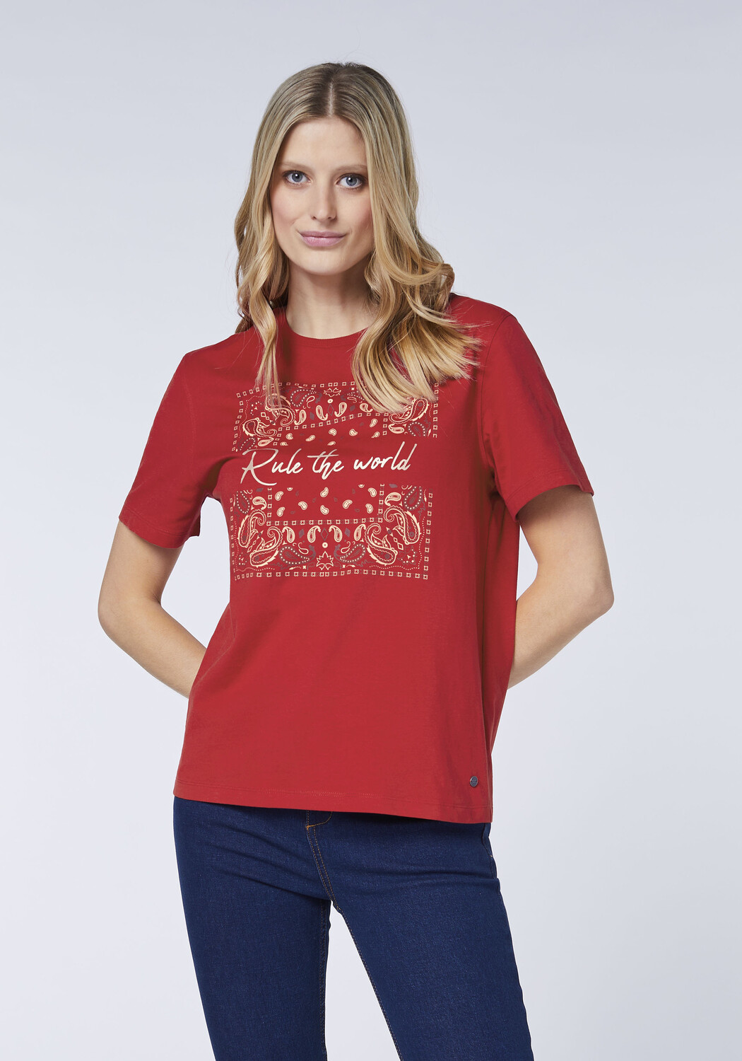 

Футболка Oklahoma Jeans, красный
