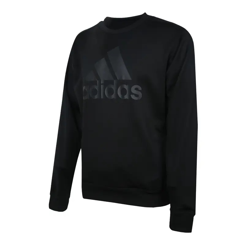 Чёрная толстовка Adidas мужская — фото 4