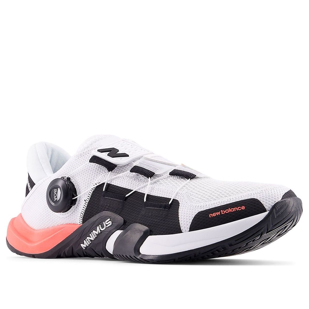 Кроссовки New Balance Minimus TR BOA v2 'White Black Urgent Red' — фото 4