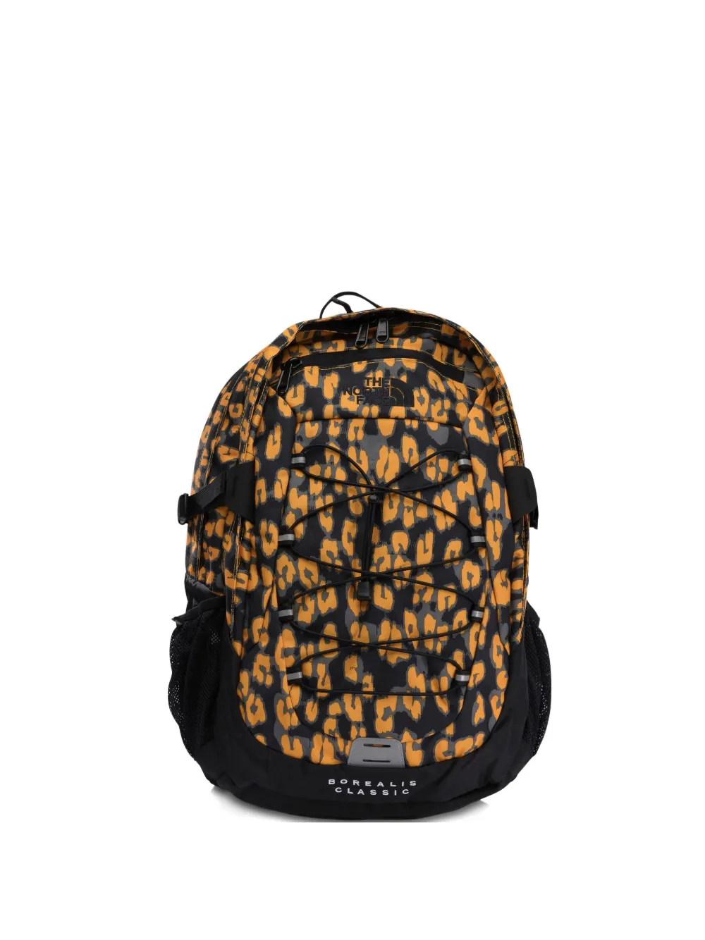 

Рюкзак с леопардовым принтом и завязкой The North Face, черный