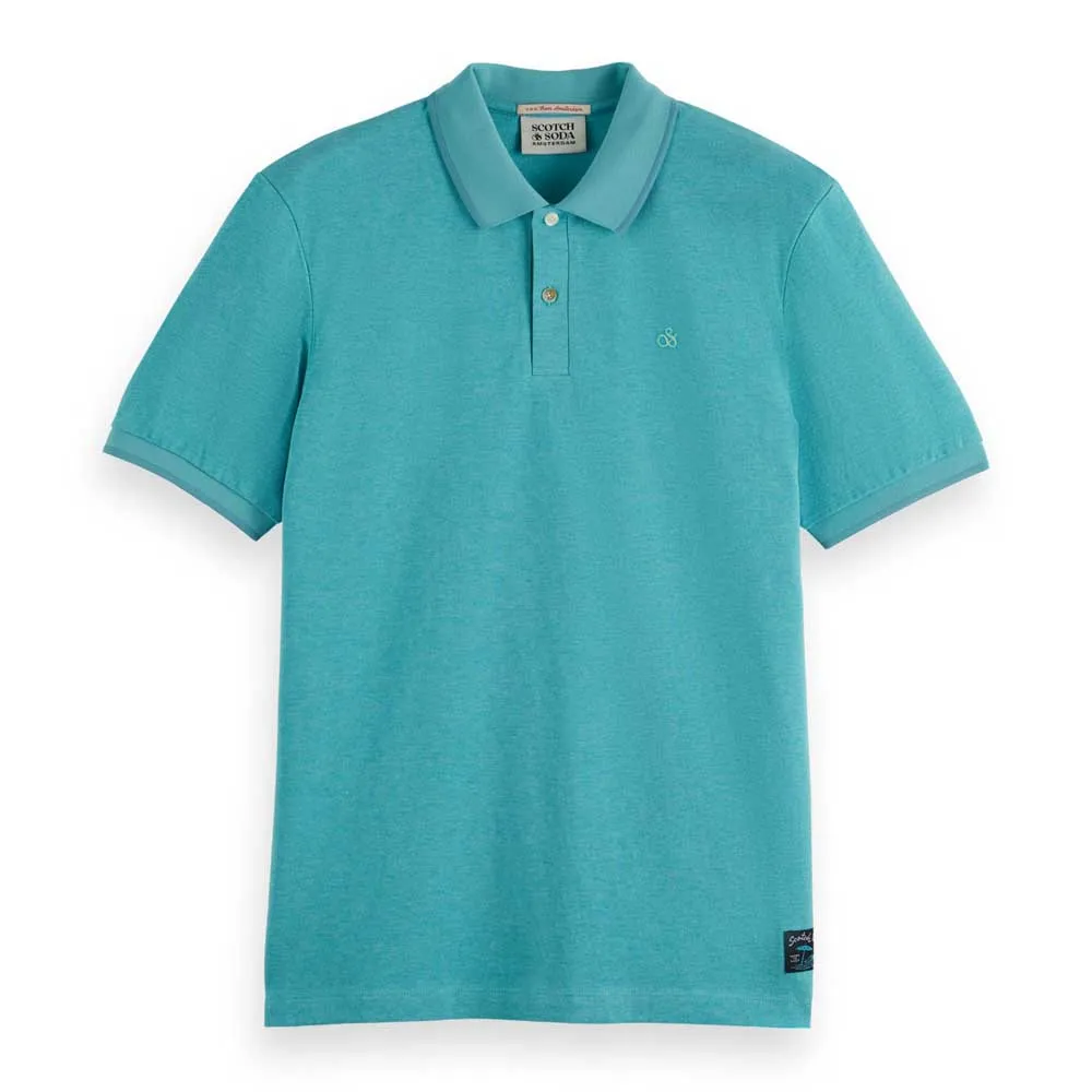 

Поло с коротким рукавом Scotch & Soda 180101 Regular Fit, синий
