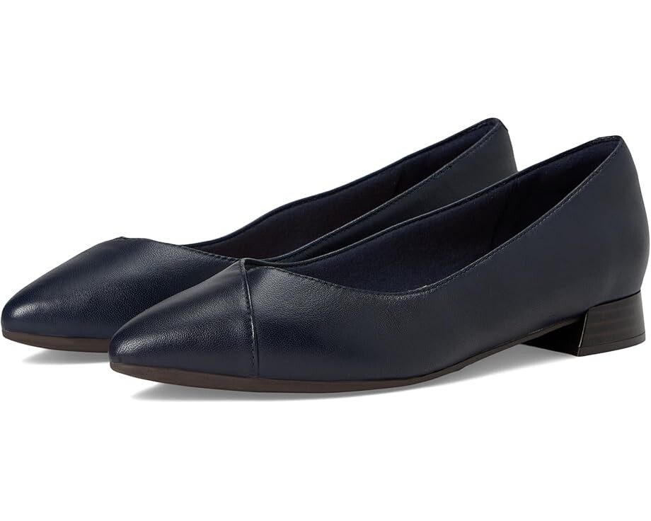 

Туфли на плоской подошве Clarks Natalyn Wish, цвет Navy Leather