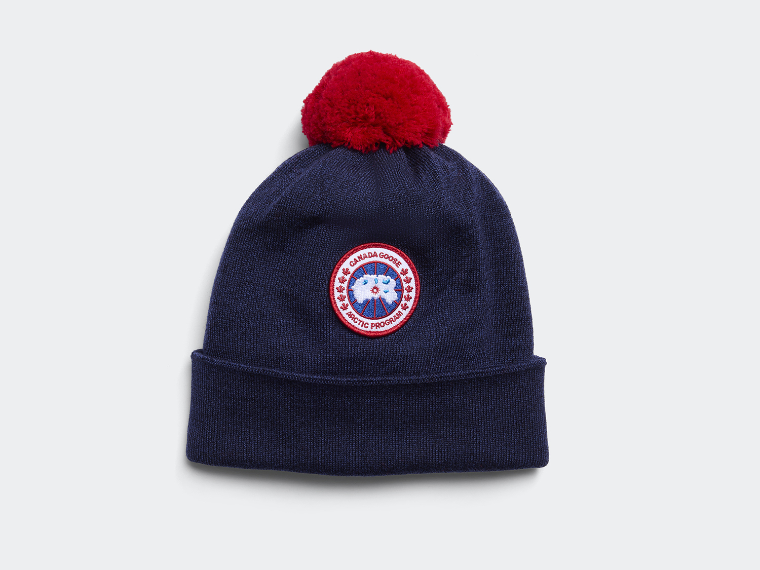 

Шапка Canada Goose Kids Merino Pom, Navy Heather