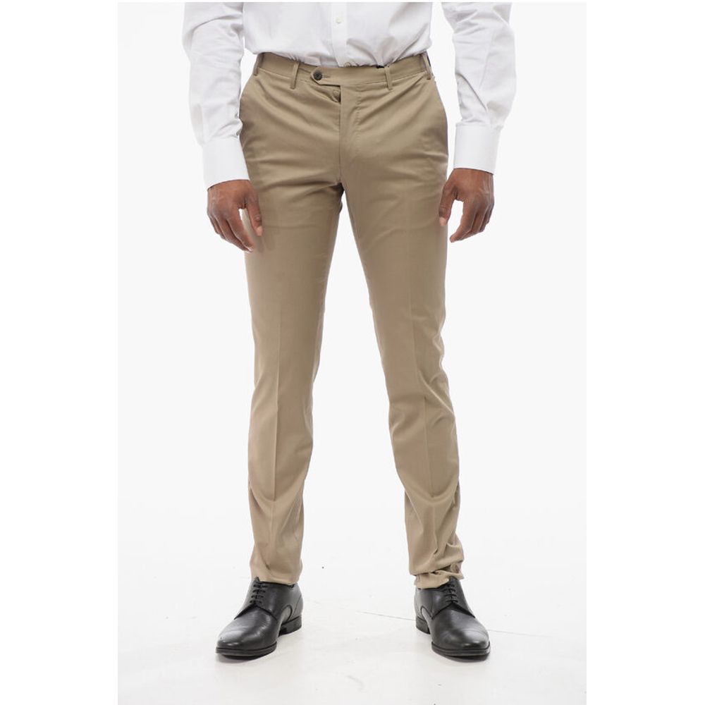 

Брюки BI ELASTIC из хлопковой смеси с 4 карманами Corneliani, Beige