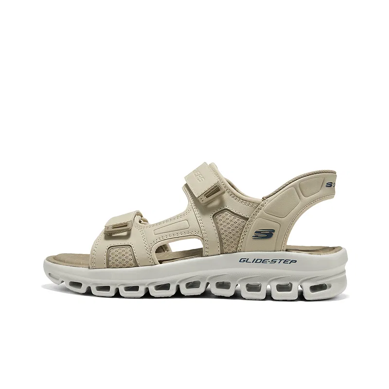 Сандалии с одной пряжкой Skechers Sport для мужчин, натуральный