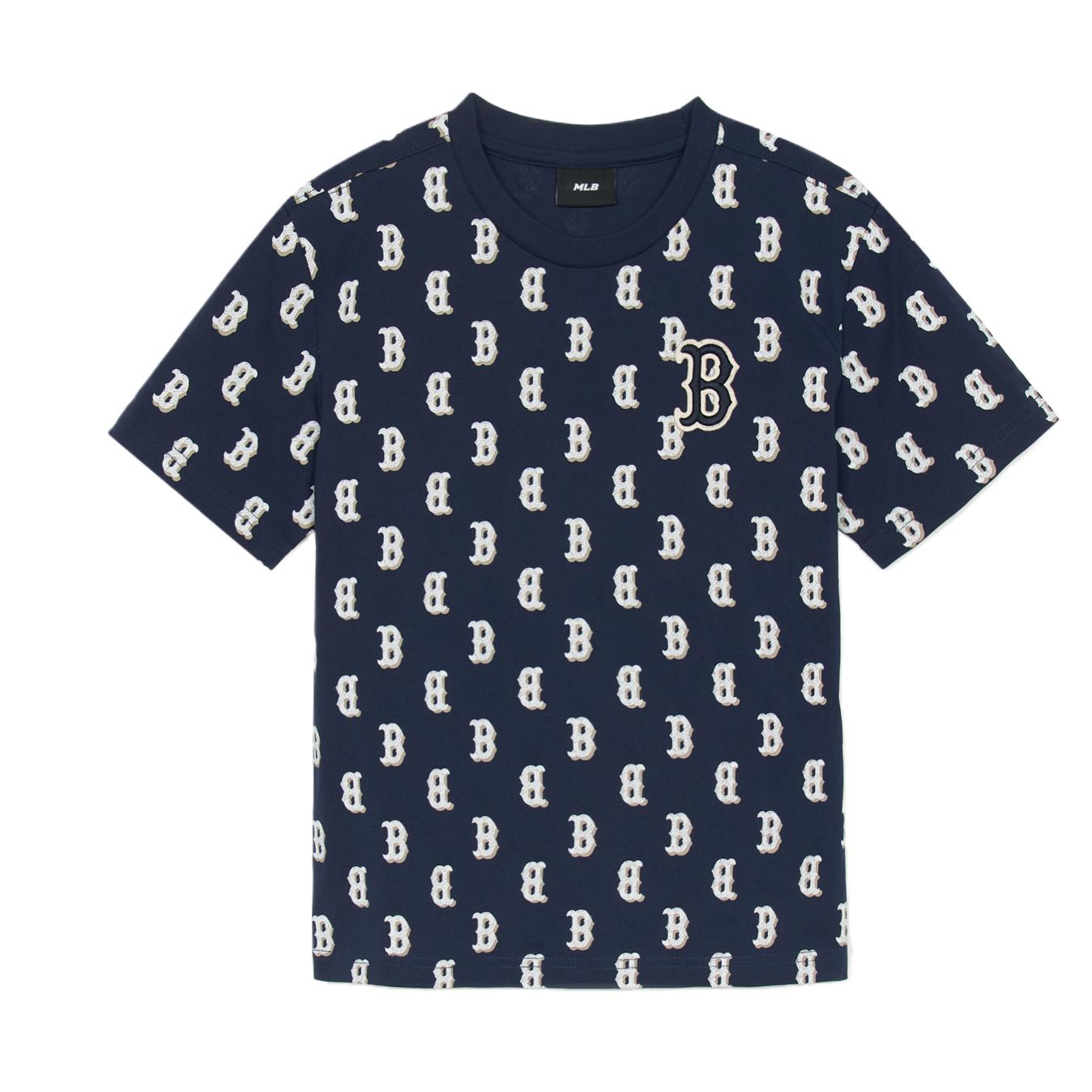 

MLB KIDS Футболка с классическим монограммой boston red so ss25 navy blue детская