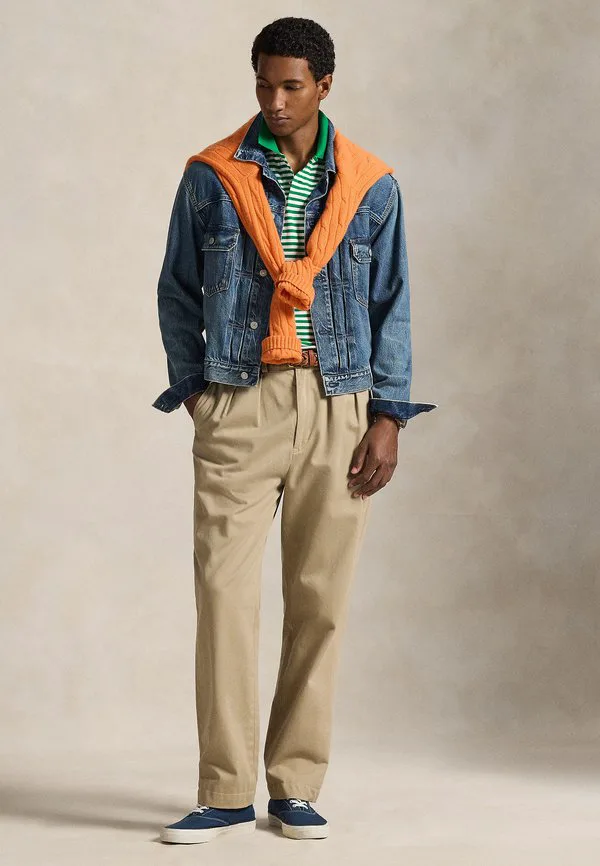 Поло-Рубашка в полоску из сетчатой ткани, приталенного кроя, на заказ. Polo Ralph Lauren, Billiard/White — фото 2