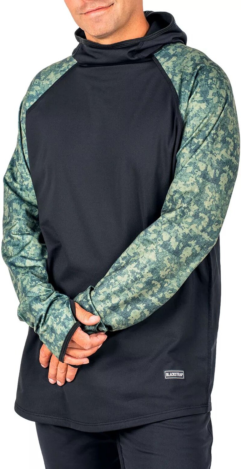 

Мужская базовая рубашка с капюшоном и длинными рукавами BlackStrap Therma
