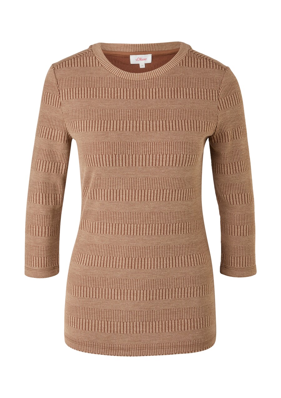 

Топ s.Oliver, Brown/Brocade