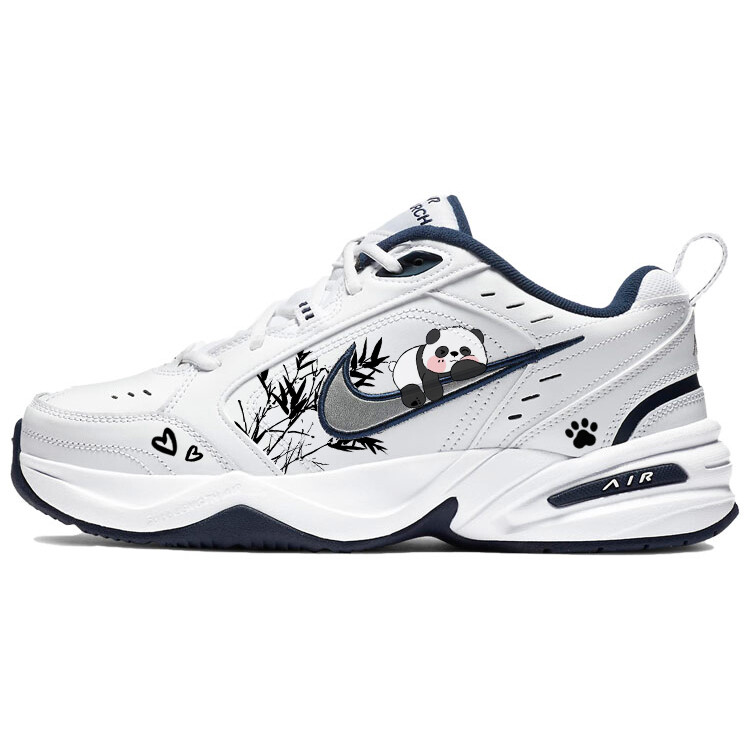 

Кроссовки Nike Air Monarch 4 Chunky Sneakers Unisex Low-top Blue/white, синий/белый