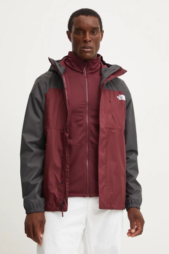 

Куртка Quest Triclimate для отдыха на открытом воздухе The North Face, бордовый