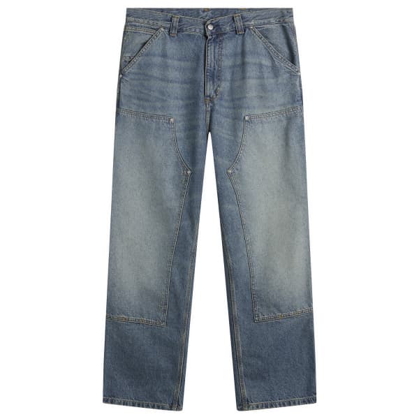 

Джинсовые брюки с двойными коленями Og Carhartt Wip, синий grind wash