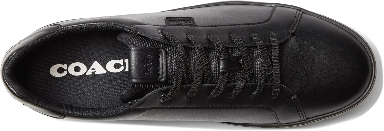 

Кеды мужские Coach Lowline из кожи, низкие, черный