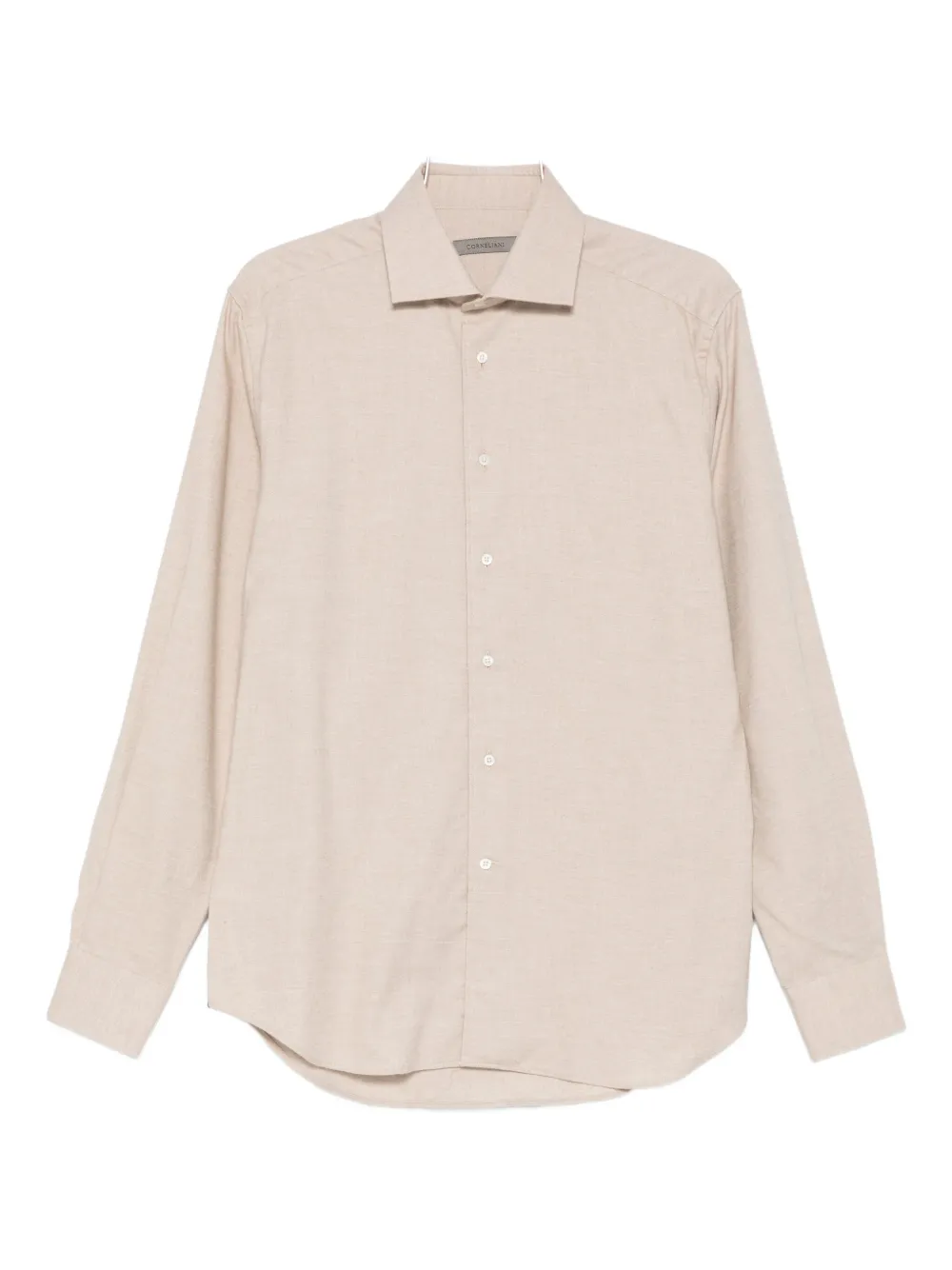 

Рубашка с длинными рукавами Corneliani, нейтральный