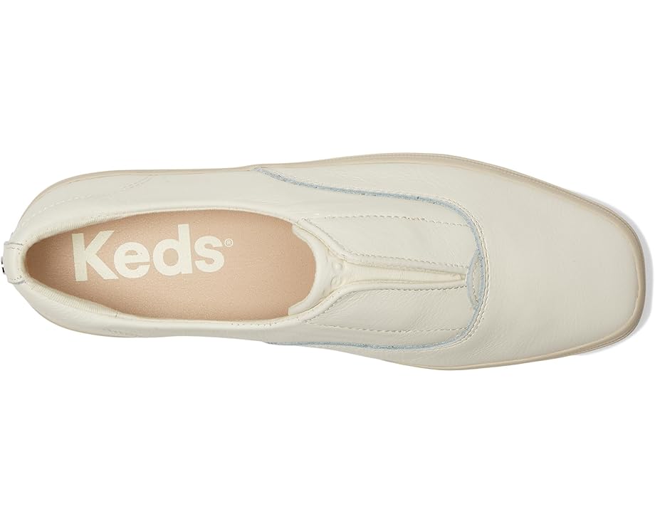Кроссовки Keds Keds Champion Square Toe Slip-On, цвет Snow White Soft Leather — фото 2