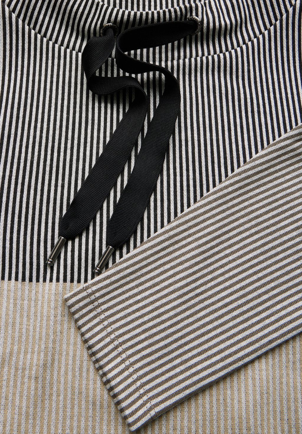 

Топ с длинными рукавами GESTREIFTES BLOCK Cecil, бежевый