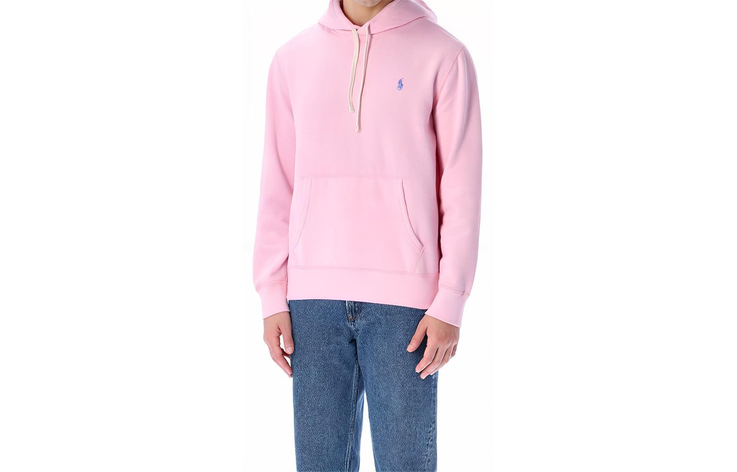 

Толстовка с капюшоном из флиса Rl Polo Ralph Lauren, розовый