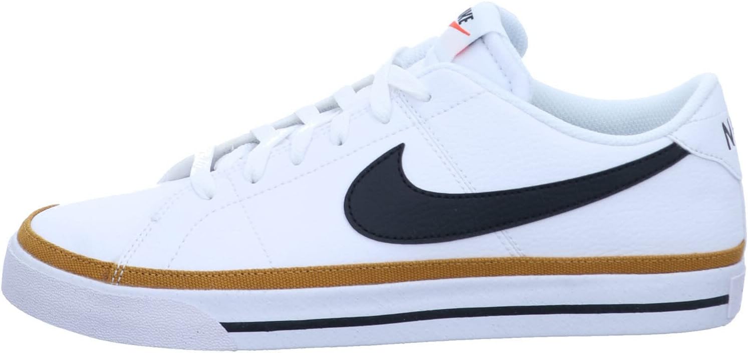 Мужские кроссовки Nike Court Legacy, White White Black Desert Ochre — фото 2