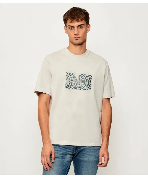 

Футболка Regular fit Armani Exchange, бежевый