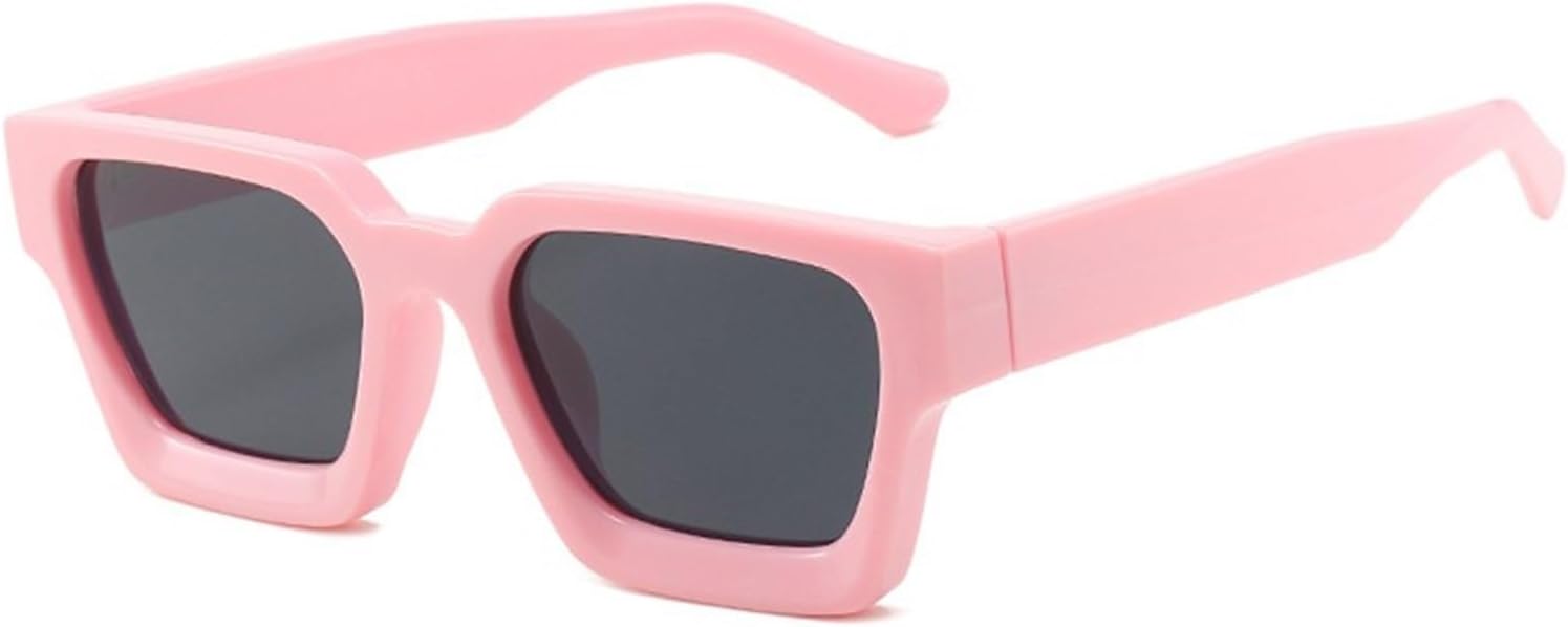 

Солнцезащитные очки в квадратной оправе для женщин, большие солнцезащитные очки для активного отдыха, для поездок на работу и в отпуск, мужские солнцезащитные очки Generic, Pink