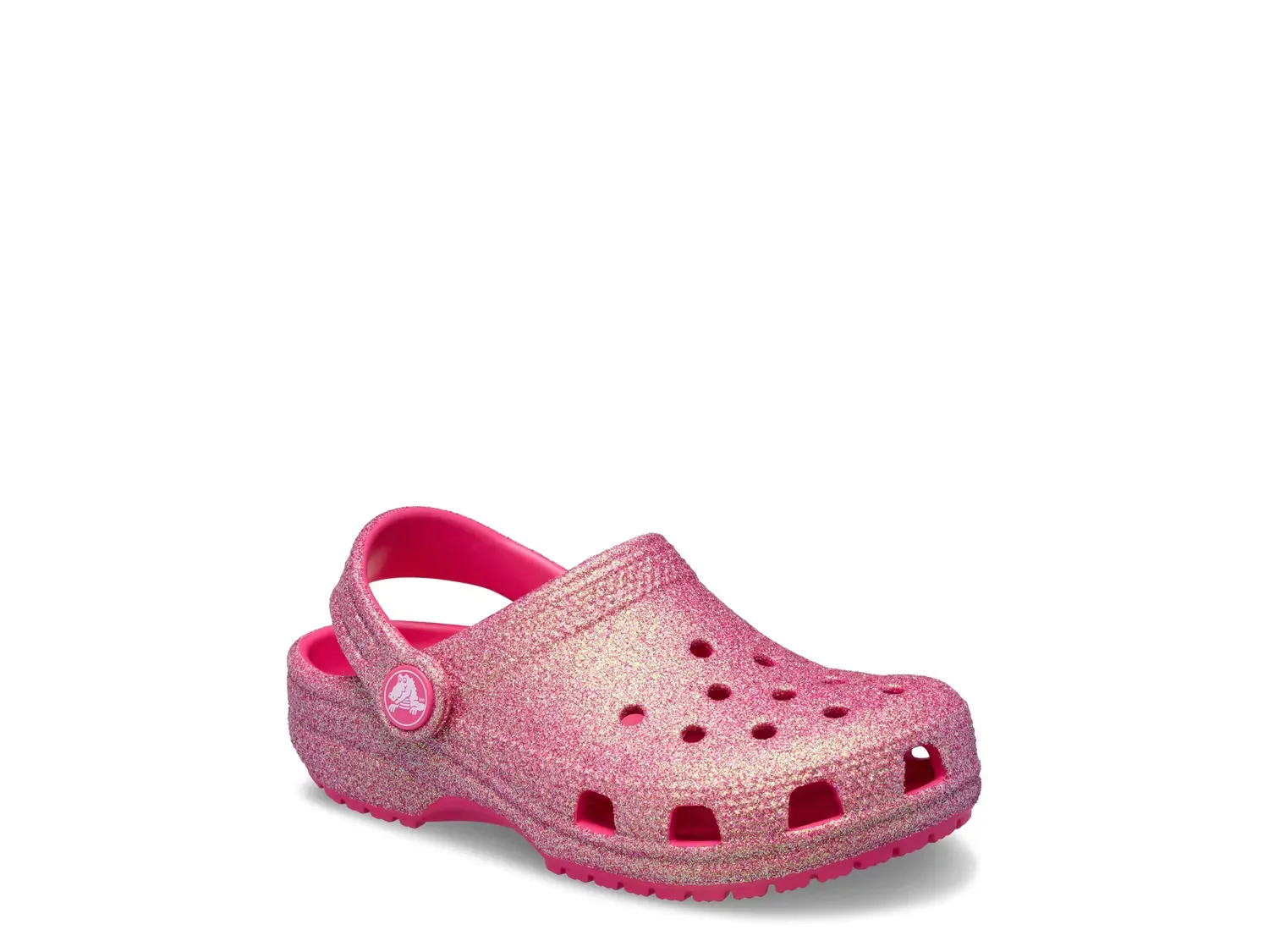 

Классические блестящие сабо - детские Crocs, Red
