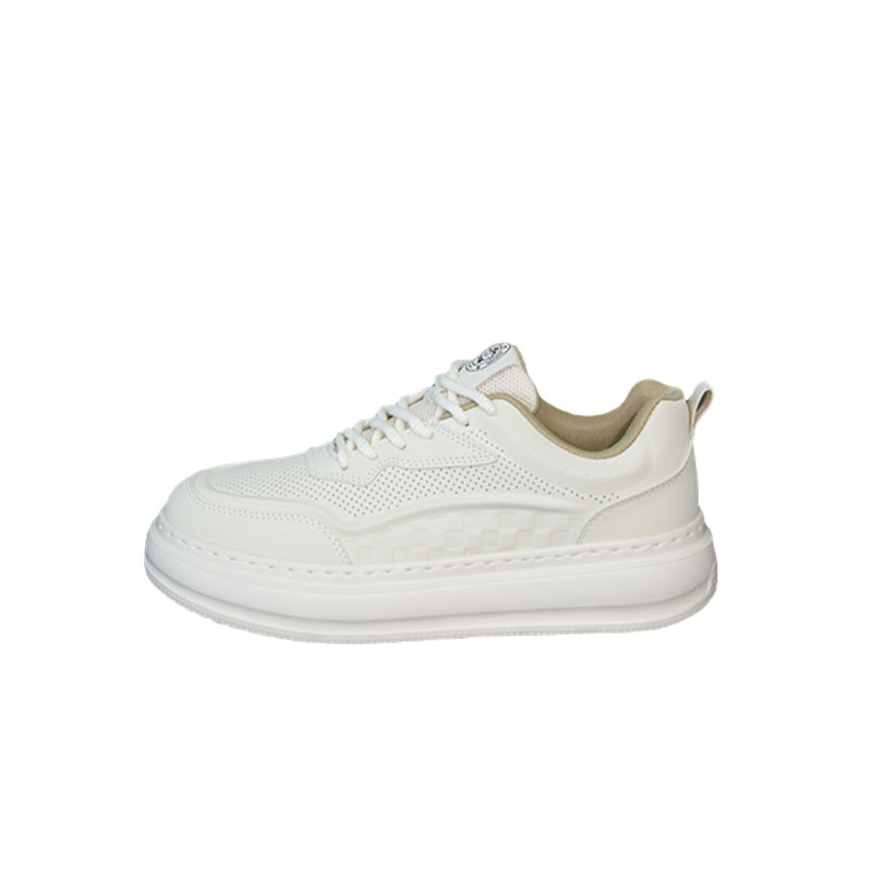 

Wahaha Абразивостойкие легкие дышащие поддерживающие увеличивающие рост низкие повседневные вечеринка скейтборд обувь мужские бежевые, цвет Beige