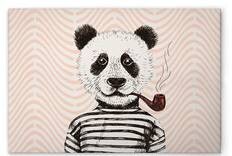 

Картина на холсте A.S. Création Modern Panda 2 цвет orangeweissschwarz